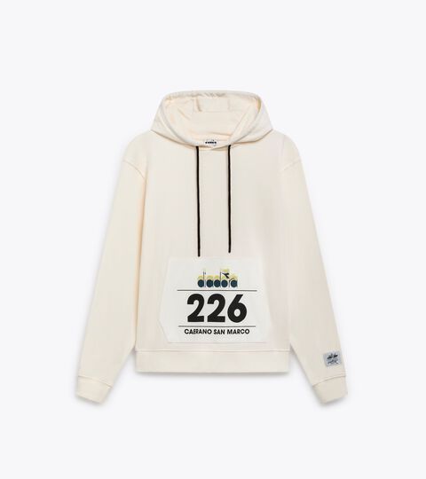 French terry cotton hoodie - Gender Neutral
HOODIE G.D. 1984 (226) WHISPER WHITE - Diadora